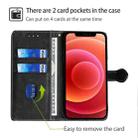 For ZTE Anshin Family Skin Feel Magnetic Buckle Leather Phone Case(Black) - 3