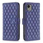 For Nokia C110 Diamond Lattice Wallet Flip Leather Phone Case(Blue) - 1