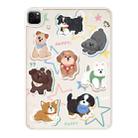 For iPad Pro 11 2022 / 2021 / 2020 Painted Acrylic Tablet Case(Star Puppy) - 1