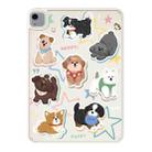 For iPad Air 2022 / 2020 10.9 Painted Acrylic Tablet Case(Star Puppy) - 1