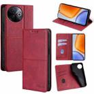 For vivo Y39 5G Global Cow Texture Magnetic Leather Phone Case(Red) - 1