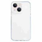 For iPhone 14 Plus 2 in 1 Frosted TPU Phone Case(Transparent) - 1