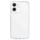 For iPhone 12 2 in 1 Frosted TPU Phone Case(Transparent) - 1