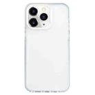 For iPhone 11 Pro 2 in 1 Frosted TPU Phone Case(Transparent Black) - 1