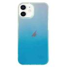 For iPhone 11 Double Sided IMD Laser Gradient PC Phone Case(Blue) - 1