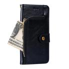 For Huawei Enjoy 60 Pro / nova 11i Zipper Bag Leather Phone Case(Black) - 3