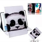 For Huawei MatePad Colored Drawing Pattern Horizontal Flip PU Leather Case with Holder & Card Slots & Wallet(Panda) - 1