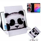 For Huawei MatePad T8 Colored Drawing Pattern Horizontal Flip PU Leather Case with Holder & Card Slots & Wallet(Panda) - 1