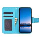 For vivo Y35+ 5G Crystal Texture Leather Phone Case(Sky Blue) - 3
