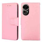 For Huawei nova 12 5G Crystal Texture Leather Phone Case(Pink) - 1