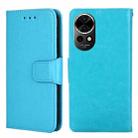 For Huawei nova 12 5G Crystal Texture Leather Phone Case(Sky Blue) - 1