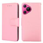 For Huawei Pura 70 5G Crystal Texture Leather Phone Case(Pink) - 1