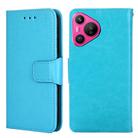 For Huawei Pura 70 5G Crystal Texture Leather Phone Case(Sky Blue) - 1