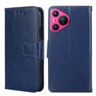 For Huawei Pura 70 5G Crystal Texture Leather Phone Case(Royal Blue) - 1
