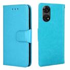 For ZTE Anshin Family Crystal Texture Leather Phone Case(Sky Blue) - 1