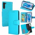 For ZTE nubia S 5G A403ZT Crystal Texture Leather Phone Case(Sky Blue) - 1