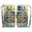 For Motorola Edge 40 Pro 3D Colored Horizontal Flip Leather Phone Case(Zoo) - 1