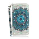 For Motorola Edge 50 Ultra 3D Colored Horizontal Flip Leather Phone Case(Peacock Wreath) - 2