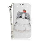 For Motorola Edge 50 Ultra 3D Colored Horizontal Flip Leather Phone Case(Cute Cat) - 2