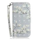 For Motorola Moto G55 3D Colored Flip Leather Phone Case(Magnolia) - 2