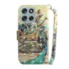 For Motorola Moto G56 5G / G66j 5G / G66y 5G 3D Colored Flip Leather Phone Case(Zoo) - 3