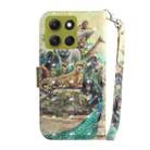 For Motorola Moto G86 5G 3D Colored Flip Leather Phone Case(Zoo) - 3