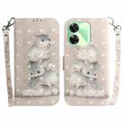 For Realme C61 / C63 / Note 60 3D Colored Horizontal Flip Leather Phone Case(Squirrels) - 1