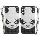 For Samsung Galaxy A05s 3D Colored Horizontal Flip Leather Phone Case(Angry Bear) - 1