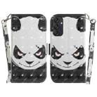 For Samsung Galaxy M55 3D Colored Horizontal Flip Leather Phone Case(Angry Bear) - 1