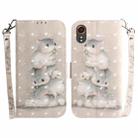 For Samsung Galaxy Xcover7 3D Colored Horizontal Flip Leather Phone Case(Squirrels) - 1