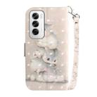For OPPO Reno12 5G Global 3D Colored Horizontal Flip Leather Phone Case(Squirrels) - 3