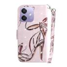 For OPPO A5x 5G / A3 4G / 5G / A3x 4G / 5G 3D Colored Horizontal Flip Leather Phone Case(Butterfly High-heeled) - 3