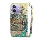 For OPPO A5x 5G / A3 4G / 5G / A3x 4G / 5G 3D Colored Horizontal Flip Leather Phone Case(Zoo) - 3