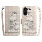 For Tecno Pova 5 Pro 3D Colored Horizontal Flip Leather Phone Case(Squirrels) - 1