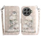 For Tecno Spark 20 Pro+ 4G 3D Colored Horizontal Flip Leather Phone Case(Squirrels) - 1