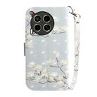For Tecno Camon 30 5G /  30 4G CL6 CL7 3D Colored Horizontal Flip Leather Phone Case(Magnolia) - 3