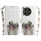 For Tecno Camon 30 5G /  30 4G CL6 CL7 3D Colored Horizontal Flip Leather Phone Case(Pug) - 1