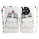 For Tecno Camon 30 5G /  30 4G CL6 CL7 3D Colored Horizontal Flip Leather Phone Case(Cute Cat) - 1