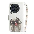 For Tecno Camon 30 Premier 5G 3D Colored Horizontal Flip Leather Phone Case(Pug) - 3