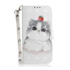 For Tecno Camon 30 Premier 5G 3D Colored Horizontal Flip Leather Phone Case(Cute Cat) - 2