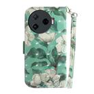 For Tecno Camon 30 Pro CL8 3D Colored Horizontal Flip Leather Phone Case(Watercolor Flower) - 3