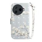 For Tecno Camon 30 Pro CL8 3D Colored Horizontal Flip Leather Phone Case(Magnolia) - 3