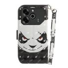 For Tecno Pova 6 / Pova 6 Pro 3D Colored Horizontal Flip Leather Phone Case(Angry Bear) - 3