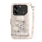 For Tecno Pova 6 / Pova 6 Pro 3D Colored Horizontal Flip Leather Phone Case(Squirrels) - 3