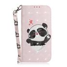 For Tecno Pova 6 / Pova 6 Pro 3D Colored Horizontal Flip Leather Phone Case(Heart Panda) - 2