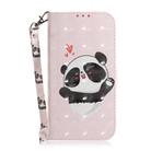 For Tecno Pova 6 Neo 3D Colored Horizontal Flip Leather Phone Case(Heart Panda) - 2