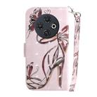 For Tecno Spark 30C 3D Colored Horizontal Flip Leather Phone Case(Butterfly High-heeled) - 3