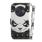 For Tecno Spark 30C 3D Colored Horizontal Flip Leather Phone Case(Angry Bear) - 3