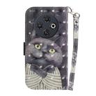 For Tecno Spark 30C 3D Colored Horizontal Flip Leather Phone Case(Hug Cat) - 3