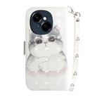 For Tecno Spark Go 1 / Pop 9 Pro 3D Colored Horizontal Flip Leather Phone Case(Cute Cat) - 3
